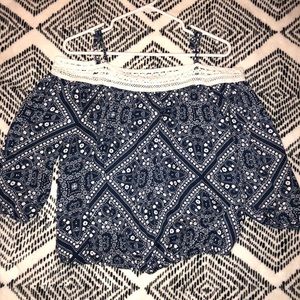 Off the shoulder top